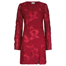 Indlæs billede til gallerivisning NEO NOIR Dirina Big Flower Mesh Dress Red
