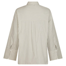 Indlæs billede til gallerivisning NEO NOIR Dita Double Stripe Shirt Creme
