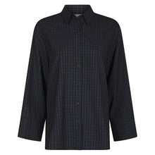 Indlæs billede til gallerivisning NEO NOIR Dita Check Shirt Dark Blue
