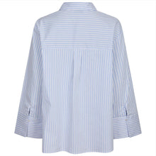 Indlæs billede til gallerivisning NEO NOIR Dita Mini Stripe Shirt Light Blue
