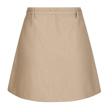 Indlæs billede til gallerivisning NEO NOIR Donte Mel Pinstripe Skirt Sand Melange
