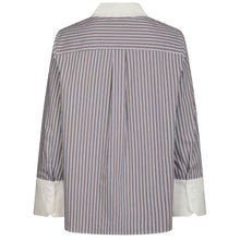 Indlæs billede til gallerivisning NEO NOIR Dranila Stripe Shirt Brown
