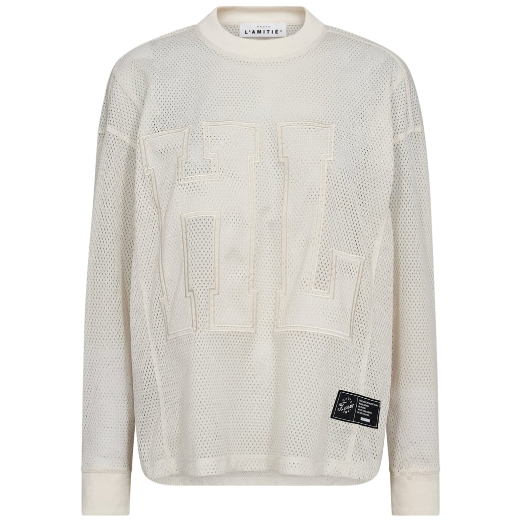 HAUTE L'AMITIE Drift Sports Blouse Pearl