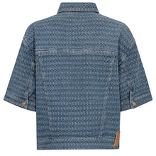 Indlæs billede til gallerivisning MOS MOSH Ebba Bobble Jacket Blue
