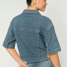 Indlæs billede til gallerivisning MOS MOSH Ebba Bobble Jacket Blue
