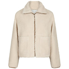 Indlæs billede til gallerivisning NEO NOIR Effa Teddy Jacket Ivory
