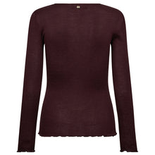Indlæs billede til gallerivisning MOS MOSH Elaine O-ls Seamless Tee Fudge
