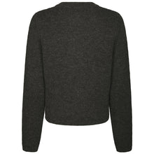Indlæs billede til gallerivisning NEO NOIR Elbie Knit Cardigan Antracit

