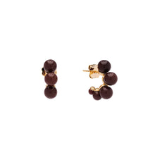Indlæs billede til gallerivisning PICO COPENHAGEN Electra Studs Espresso
