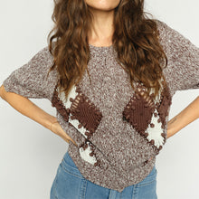 Indlæs billede til gallerivisning MOS MOSH Elio SS Knit Cardigan Coffe Quartz
