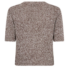 Indlæs billede til gallerivisning MOS MOSH Elio SS Knit Cardigan Coffe Quartz
