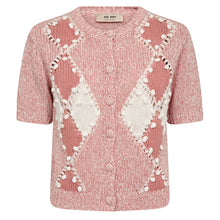 Indlæs billede til gallerivisning MOS MOSH Elio SS Knit Cardigan Peachy
