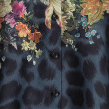 Indlæs billede til gallerivisning KARMAMIA Elle Shirt Navy Flower Leopard
