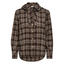 Indlæs billede til gallerivisning JDY Elody Shirt L/S Check Coffee
