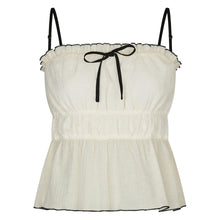 Indlæs billede til gallerivisning NEO NOIR Emberly Crepe Top Creme
