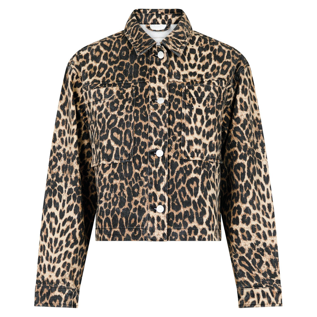 NEO NOIR Emilia Leopard Jacket Leopard