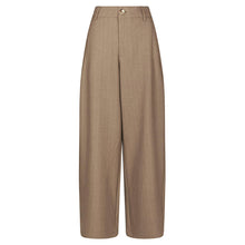 Indlæs billede til gallerivisning NEO NOIR Essiall Pinstripe Pants Taupe
