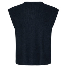 Indlæs billede til gallerivisning NEO NOIR Everest Knit Vest Navy
