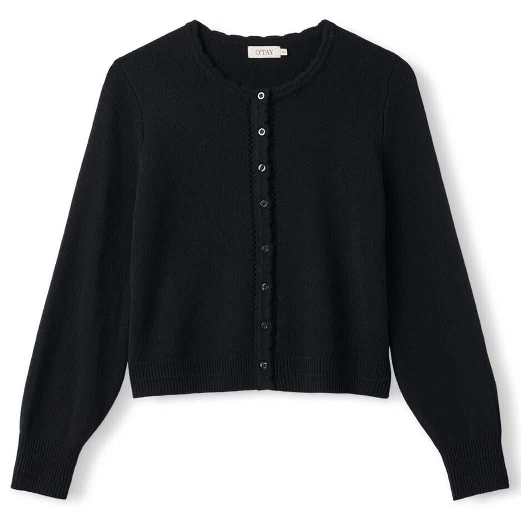 O'TAY Faith Cardigan Black