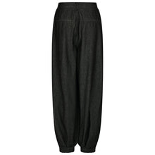 Indlæs billede til gallerivisning NEO NOIR Fayla Denim Balloon Pants Black

