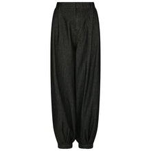 Indlæs billede til gallerivisning NEO NOIR Fayla Denim Balloon Pants Black
