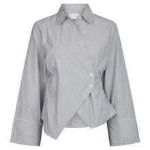 Indlæs billede til gallerivisning NEO NOIR Fenli Striped Shirt Grey
