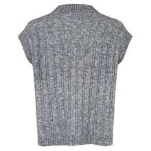 Indlæs billede til gallerivisning LOLLYS LAUNDRY Finn Knit Vest Grey
