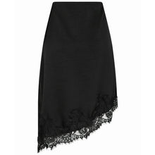 Indlæs billede til gallerivisning NEO NOIR Fiora Lace Skirt Black
