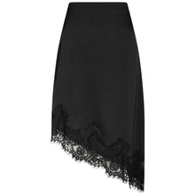 Indlæs billede til gallerivisning NEO NOIR Fiora Lace Skirt Black
