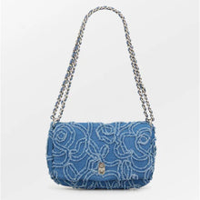 Indlæs billede til gallerivisning BECK SÖNDERGAARD Flowa Denima Hollis Bag Denim
