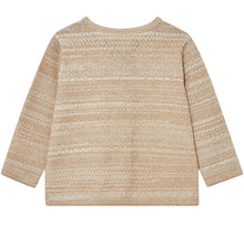 Indlæs billede til gallerivisning HEYANNO Flow Knit Jacket Beige Melange
