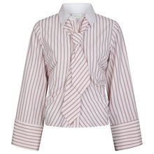Indlæs billede til gallerivisning NEO NOIR Francesca Stripe Shirt Rose
