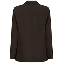 Indlæs billede til gallerivisning NEO NOIR Francine Suit Blazer Dark Brown
