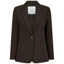 Indlæs billede til gallerivisning NEO NOIR Francine Suit Blazer Dark Brown

