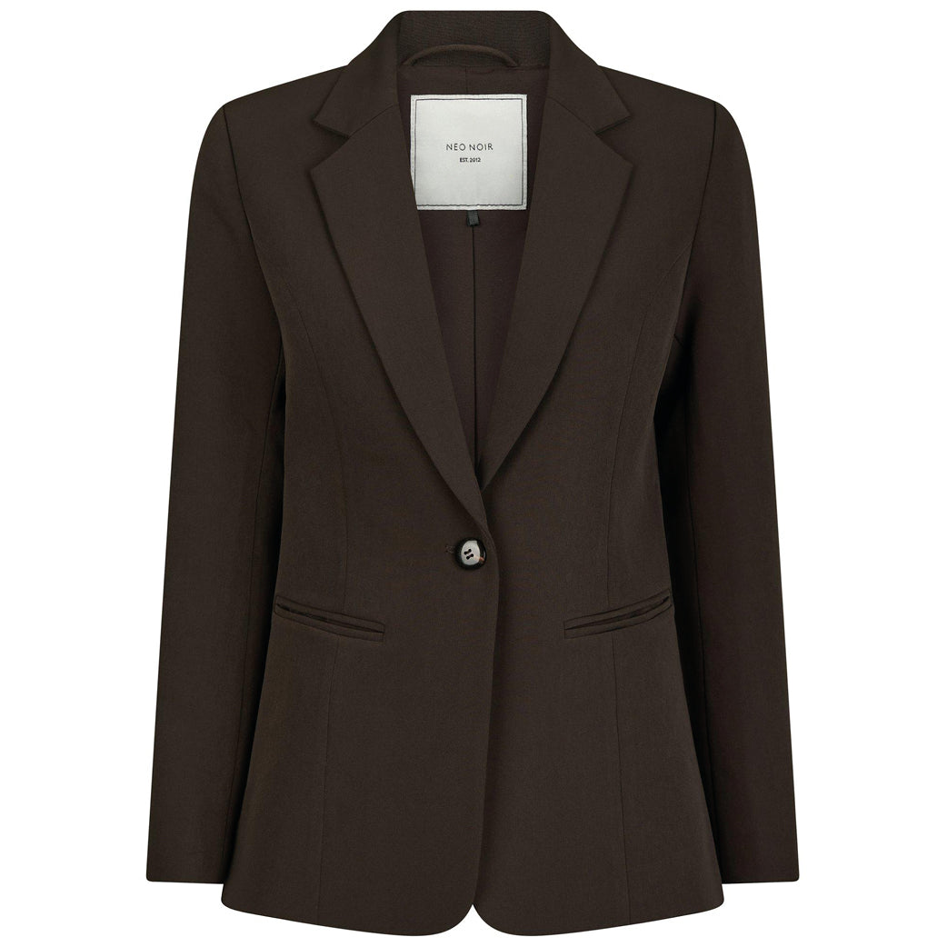 NEO NOIR Francine Suit Blazer Dark Brown