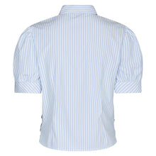 Indlæs billede til gallerivisning NEO NOIR Frannie Stripe Shirt White/Light Blue
