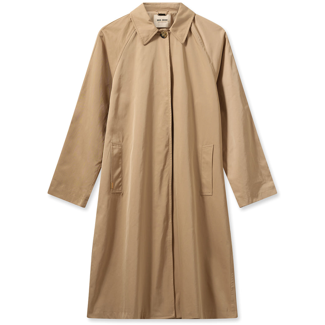 MOS MOSH Friel Trenchcoat Sesame