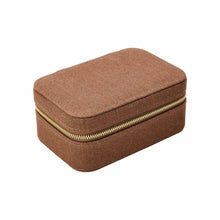 Indlæs billede til gallerivisning PICO COPENHAGEN Large Jewerly Box Cognac Denim
