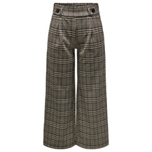 Indlæs billede til gallerivisning JDY Geggo Mia Long Check Pant Cobblestone
