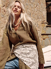 Indlæs billede til gallerivisning BECK SÖNDERGAARD Croflora Scarf Birch White

