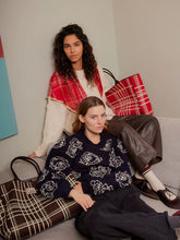 Indlæs billede til gallerivisning BECK SÖNDERGAARD Grid Josie Bag Hot Fudge Brown
