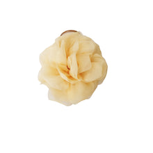 Indlæs billede til gallerivisning BLACK COLOUR Bcglassy Flower Hair Claw Yellow
