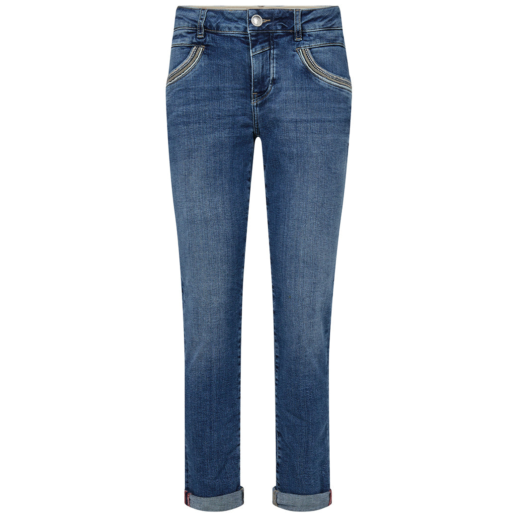 MOS MOSH Naomi Grendel Jeans Mid Blue