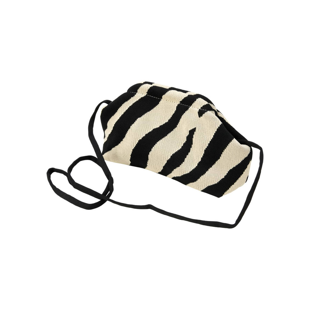PICO COPENHAGEN Small Rosalia Clutch Zebra/Ivory