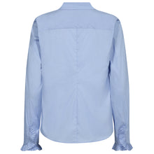Indlæs billede til gallerivisning MOS MOSH Hassie Pleat Shirt Brunnera Blue
