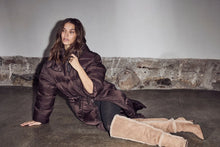 Indlæs billede til gallerivisning HAUTE L'AMITIÈ Climb Long Puffer Jacket Mocca
