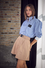 Indlæs billede til gallerivisning HAUTE L'AMITIE Contrast Colour Check Shirt Blue
