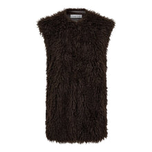 Indlæs billede til gallerivisning HAUTE L'AMITIE Lagotto Fur Vest Mocca
