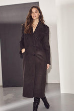 Indlæs billede til gallerivisning HAUTE L'AMITIE Lida Tailor Wool Coat Mocca
