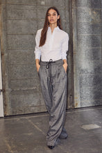 Indlæs billede til gallerivisning HAUTE L&#39;AMITIE Michelle Tailor Tie Pants Grey
